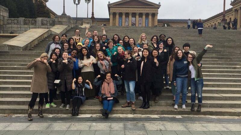 choir on a trip to philadelphia