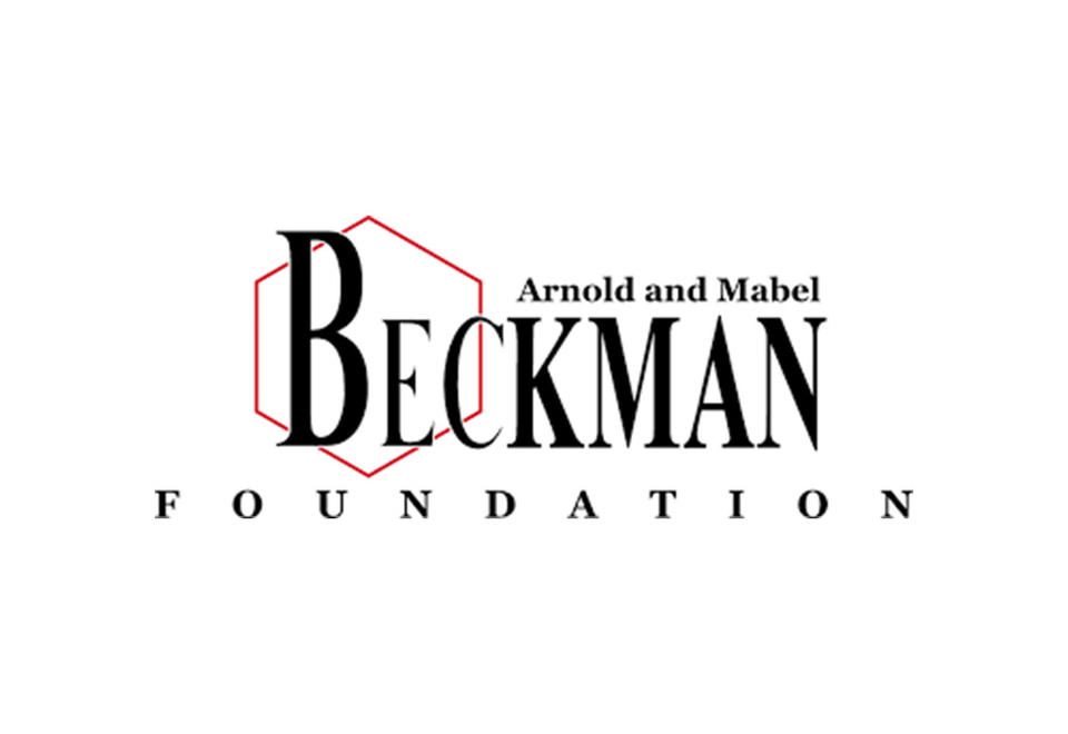 Logo for Arnold and Mabel Beckman foundation.