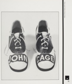 Ray Johnson, Untitled from Prepared Box for John Cage, 1987 Photograph, 8 3/8 in. x 8 in Gift of Carl Solway Gallery, Cincinnati, OH 2008.12.41
