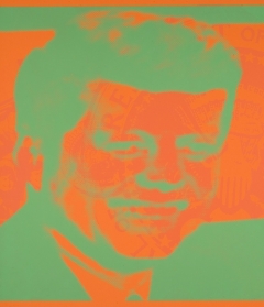 Andy Warhol, Flash – November 22, 1963, 1968. Screen print, sheet: 21 in. x 21 in. Gift of The Andy Warhol Foundation for the Visual Arts, Inc. 2013.73