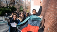 A day of marches, panels, and gatherings on campus brought the community together to confront and address issues from racism to global terrorism.