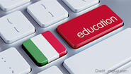 WellesleyX Offers First Ever Italian Language MOOCs A keyboard with one key that looks like an Italian flag and another that says education