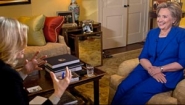 screenshot from Diane Sawyer Hillary clinton interview