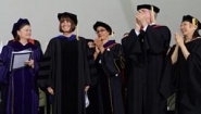Wellesley trustees applaud Wagner at 2014 commencement