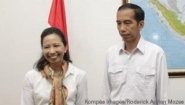 Rini Mariani Soemarno Soewandi '80 and Jokowi Widodo