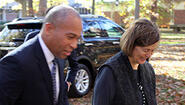 Gov. Patrick and Pres. Bottomly walk side by 