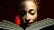 Zadie Smith reading by hipgallery.com