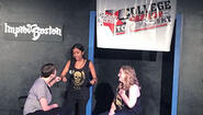 three players on stage at boston improv