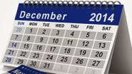 calendar page: december 2014