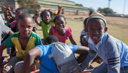 Mamelodi kids playing, photo by Michelle Kang