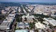 aerial view of DC from Library of Congress