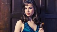 Audrey Wozniak and violin