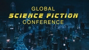 "Global Science Fiction Conference" text on image from Cloud Atlas