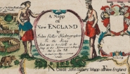 A portion of a colonial era New England map