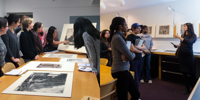 Wellesley students Captivated by two different Art History Classes 