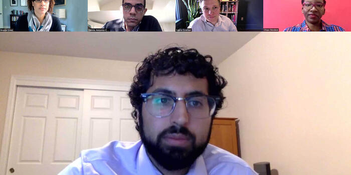 Brenna Greer, Maneesh Arora, Laura Grattan, Danilo Contreras, Chipo Dendere