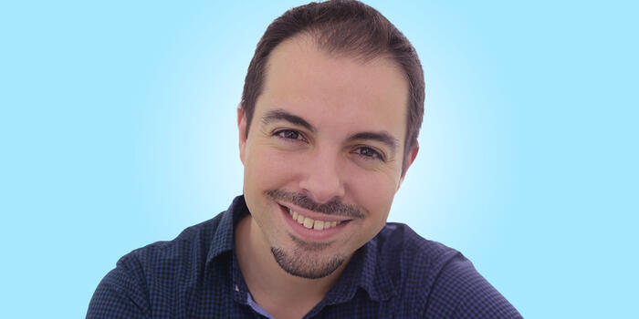 A portrait of Professor Oscar Fernandez