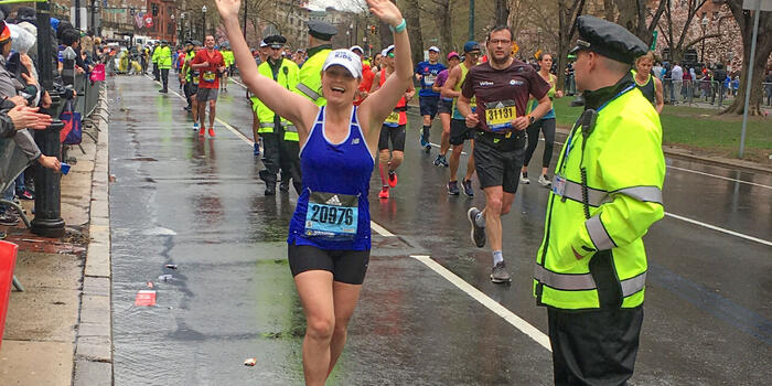 Daphne Matalene  running