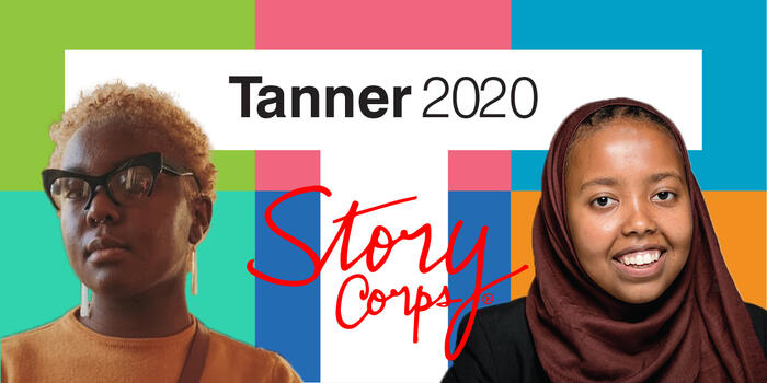 Iris Haastrup ’22 and Shukri Ali ’21