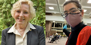 Dr. Lisa Dunkle ’68 and Lauren Fink ’10