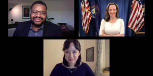 Hakeem Jefferson, Jennifer Chudy, Jocelyn Benson