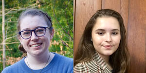 Photos of Grace Wilson Jackson and Marie Villarreal