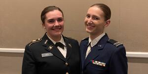 Sophie Hill ’20 and Marina Hostrop ’20 