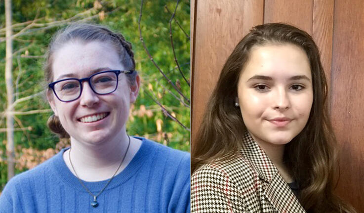 Photos of Grace Wilson Jackson and Marie Villarreal