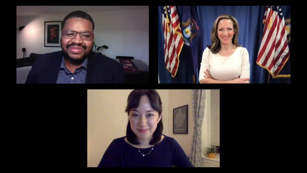 Hakeem Jefferson, Jennifer Chudy, Jocelyn Benson