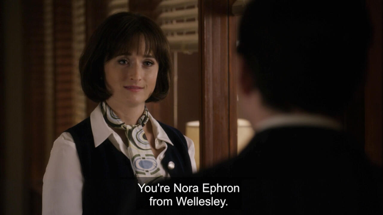 Amazon’s “Good Girls Revolt” Highlights Nora Ephron ‘62’s Role as a leader for Women in Journalism