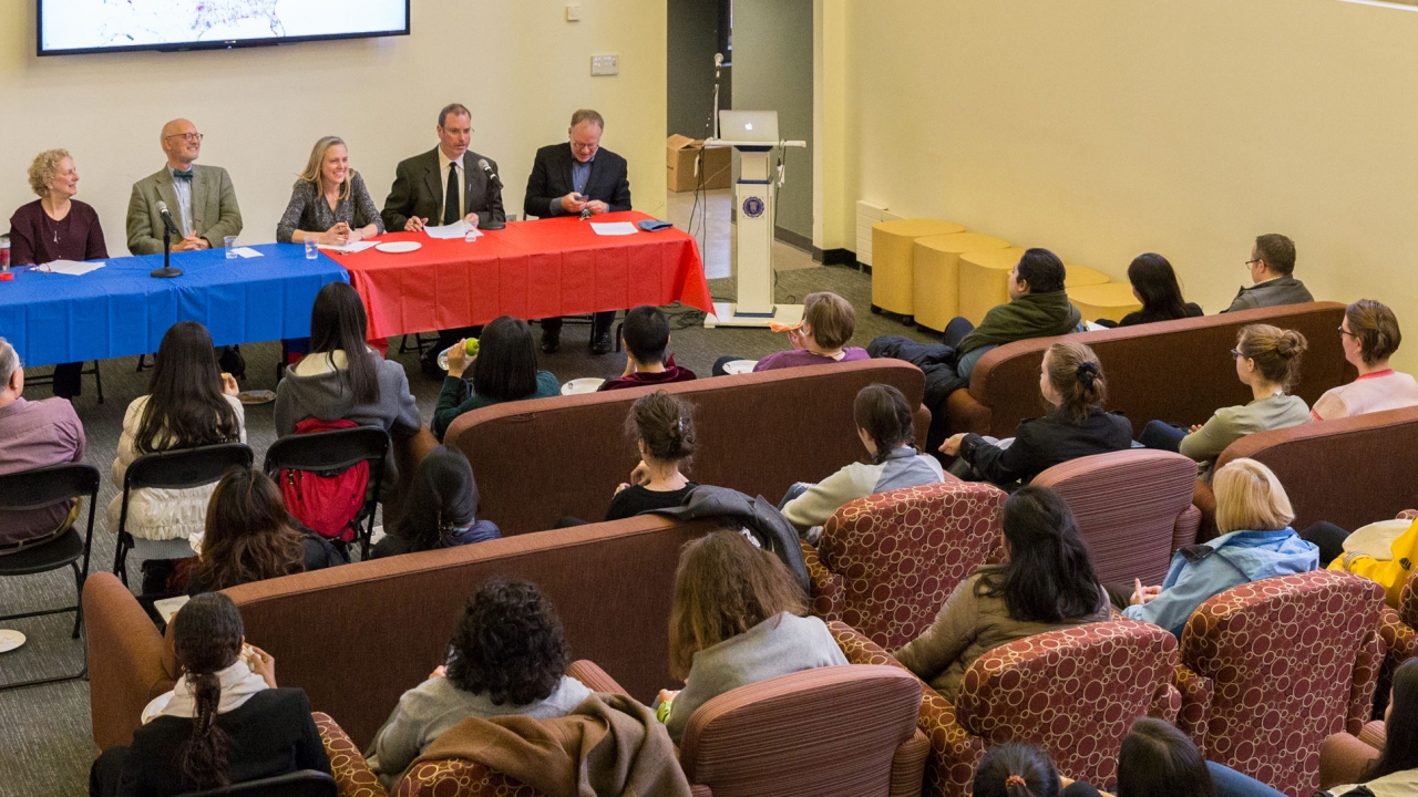 Campus Programs Examine Current Events and Post-Election Questions