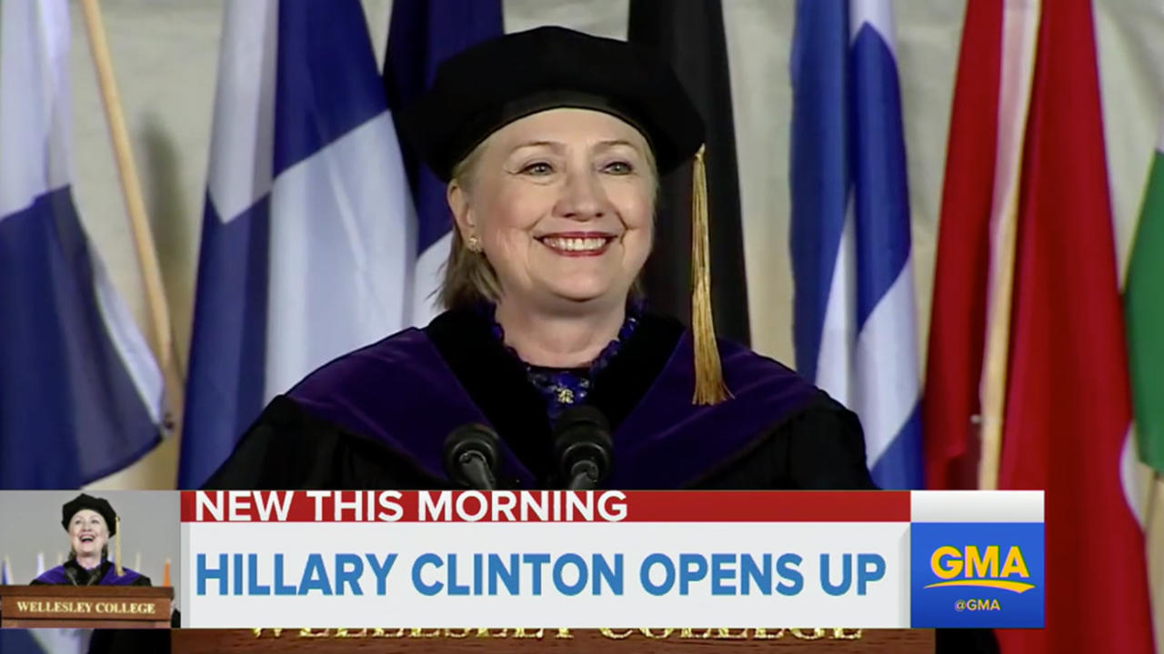 Hillary Clinton commencement speech on GMA