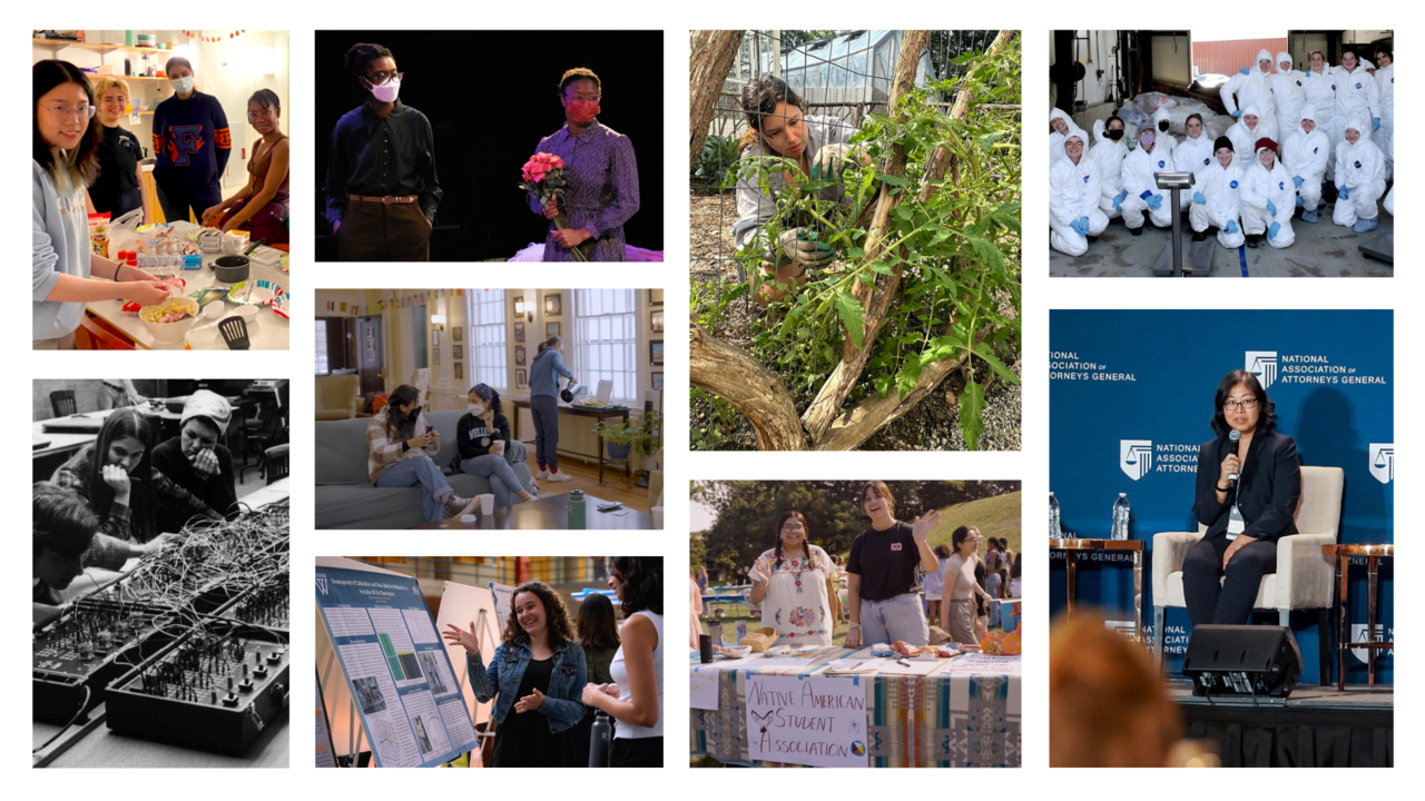 A grid of photos from 2023 stories.