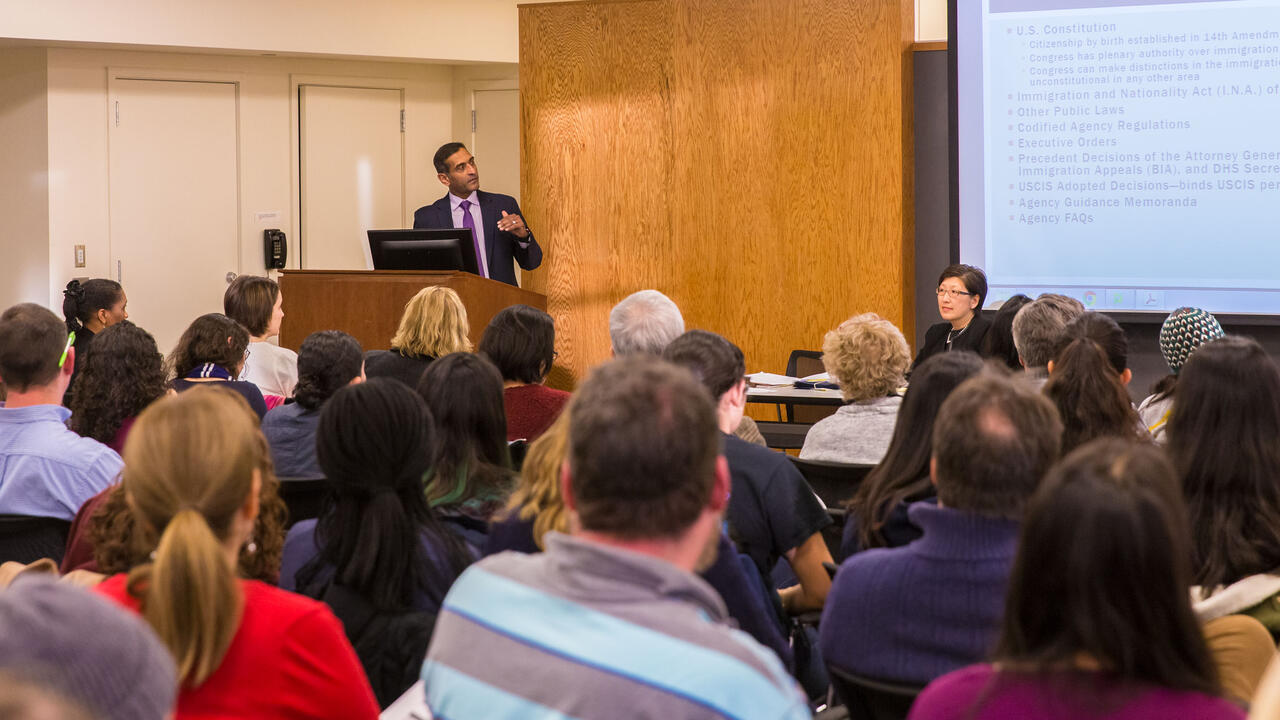 Town Hall Meeting on U.S. immigration law