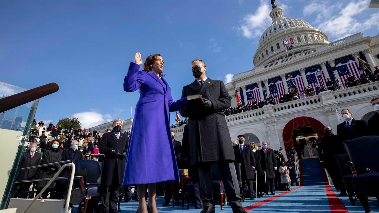 Sen. Kamala Harris sworn in as vice president