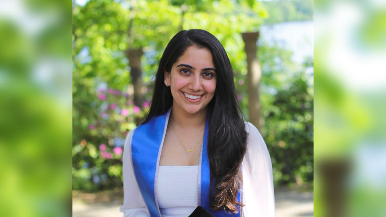 A portrait of Kismat Kaur Dhaliwal ’21 