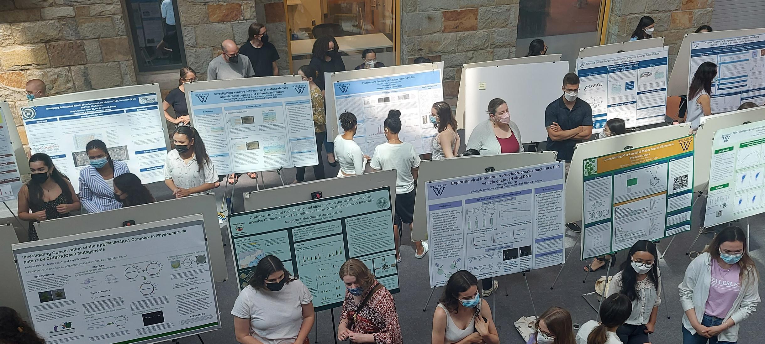 Poster presentation in the Science Center