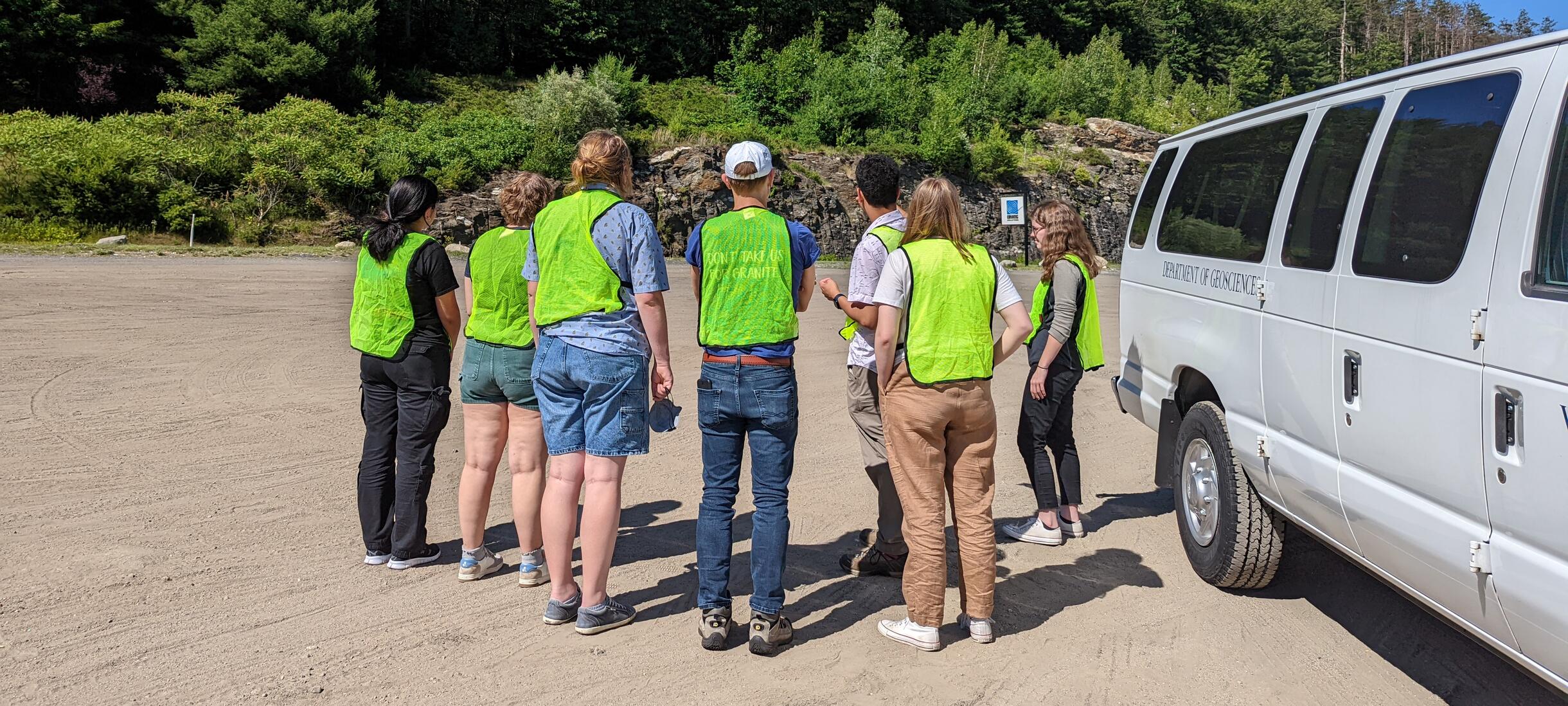 Doing some field work in New England!