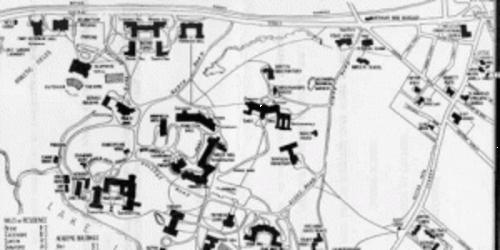 1950s Map of Wellesley College