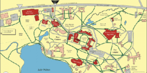 Current Map of Wellesley College